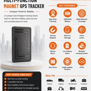 MAGNETIC MULTI FUNCTION GPS TRACKER 3000 MaH